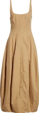 A.L.C. Nina Cotton Blend Barrel Dress