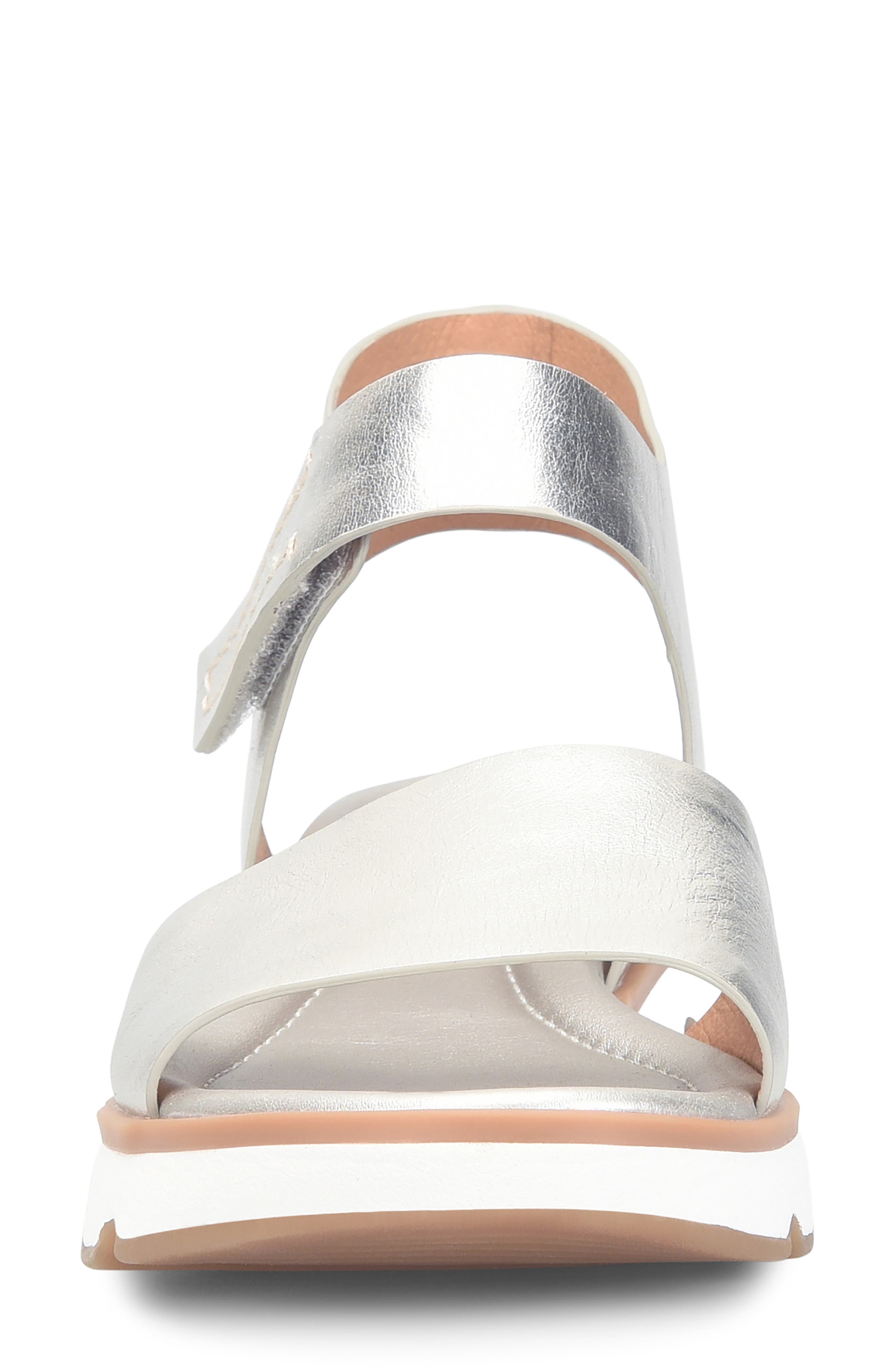 Söfft Morgan Metallic Sandal, Alternate, color, 
