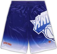 FANATICS Men's Fanatics Branded Blue New York Knicks Big & Tall Graphic Shorts
