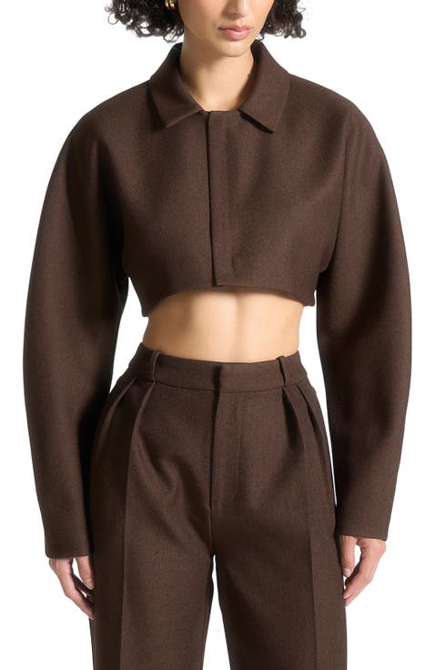 Elya Tailored Super Cropped Jacket