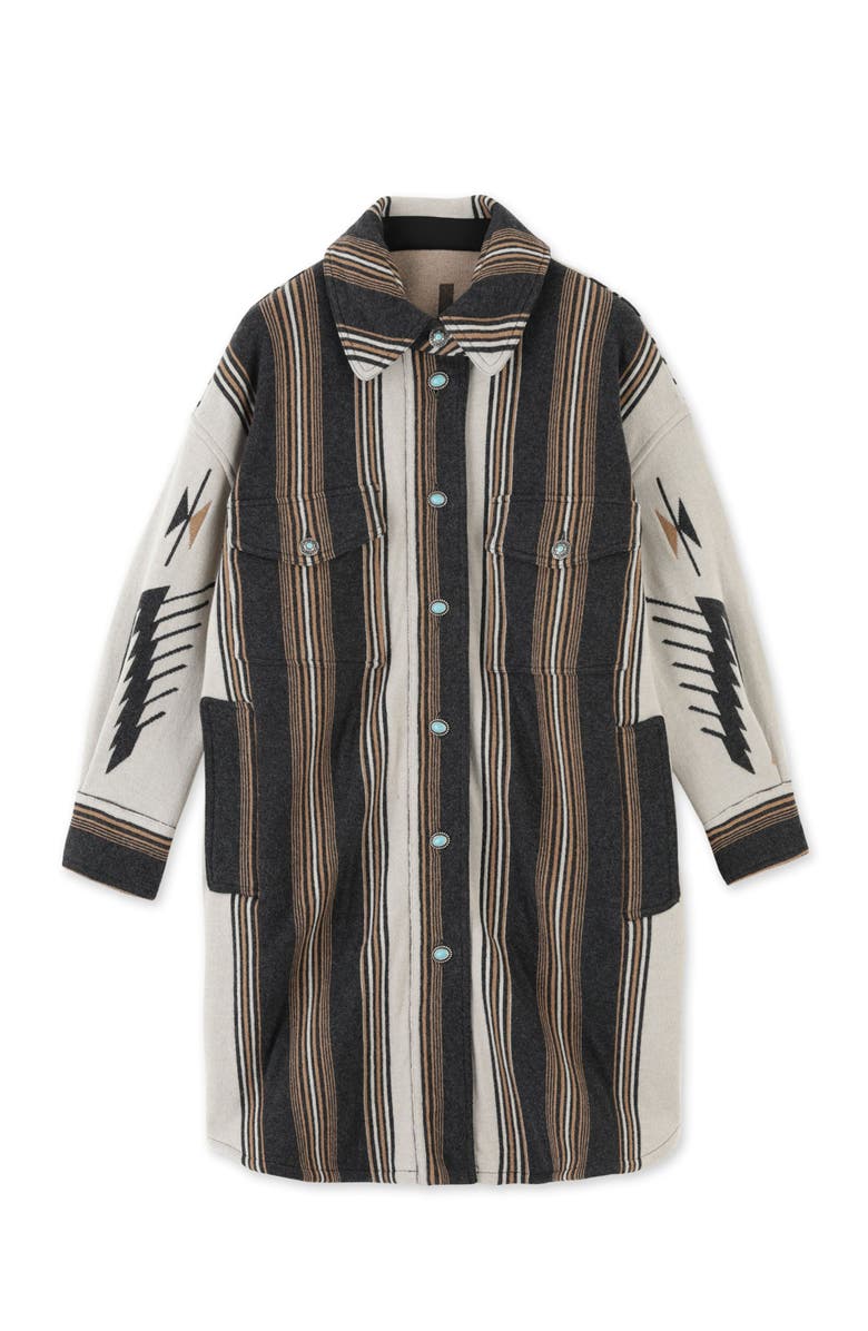 Fortela Leslie Coat, Main, color, Navajo