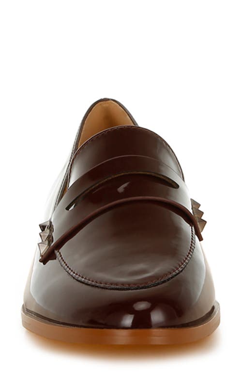 Rag & Co Noshiya Penny Loafer In Brown