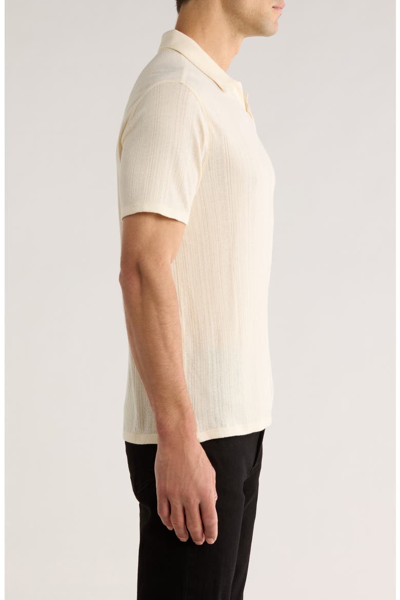 Leonardo Johnny Collar Polo, Alternate, color, CHALK