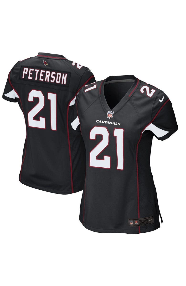 Nike Women's Black Arizona Cardinals Patrick Peterson Nike Game Jersey, Alternate, color, 