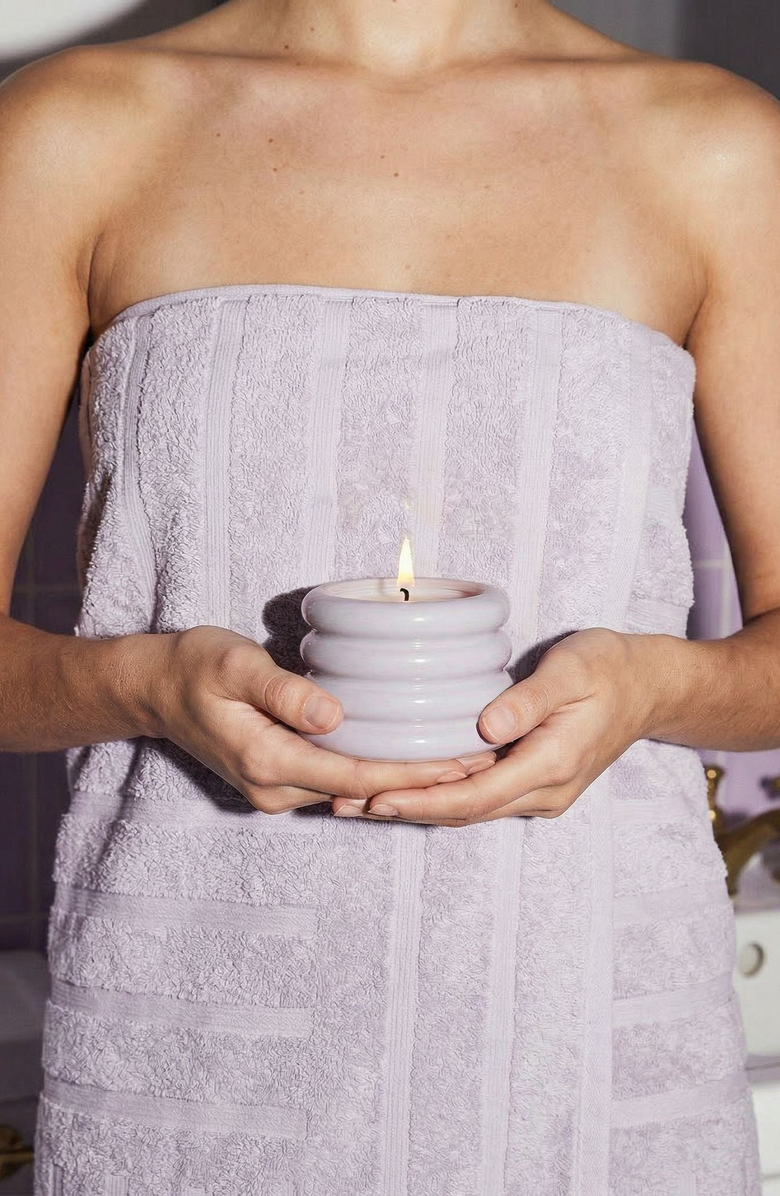 Italic Ceramic Candle, Alternate, color,
