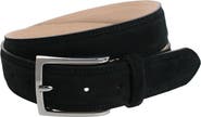 Trafalgar Armando Italian Suede 35mm Feathered Edge Belt