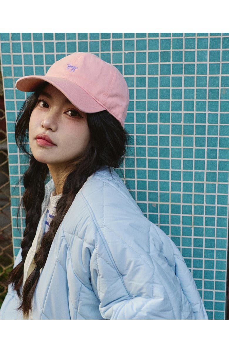 Lost Pattern "Pan Pan" Baseball Cap, Alternate, color, Light Pink