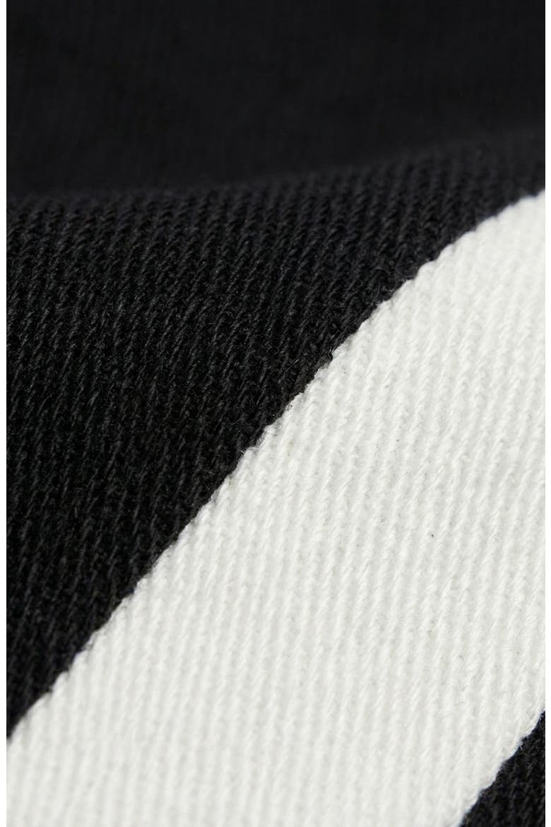 Contrast Trim Sleeveless Mini Dress, Alternate, color, Black / White