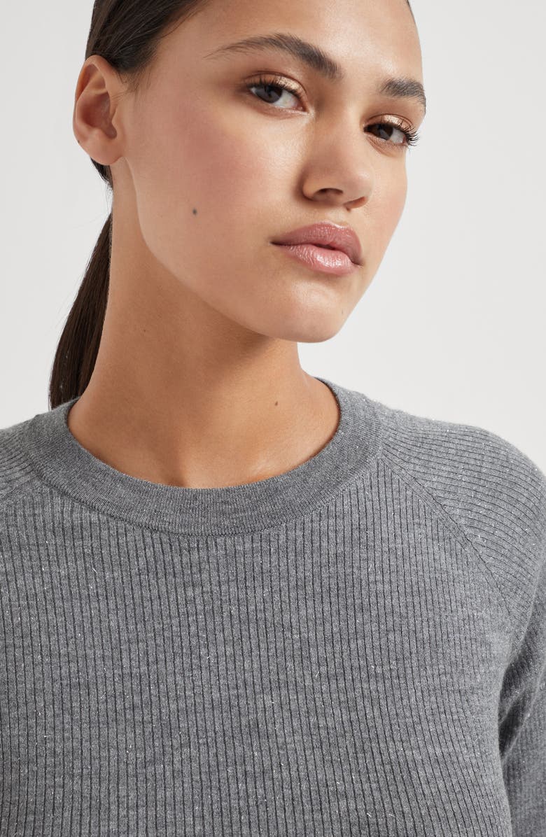 Brunello Cucinelli Sparkling cashmere sweater, Alternate, color,