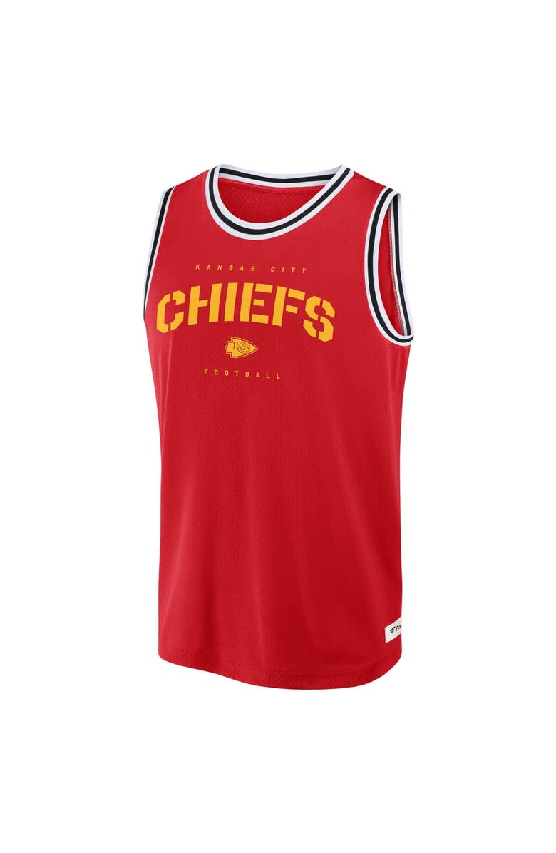 FANATICS Men's Fanatics Red Kansas City Chiefs Elements Future Ground Jersey Tank Top, Alternate, color, Red