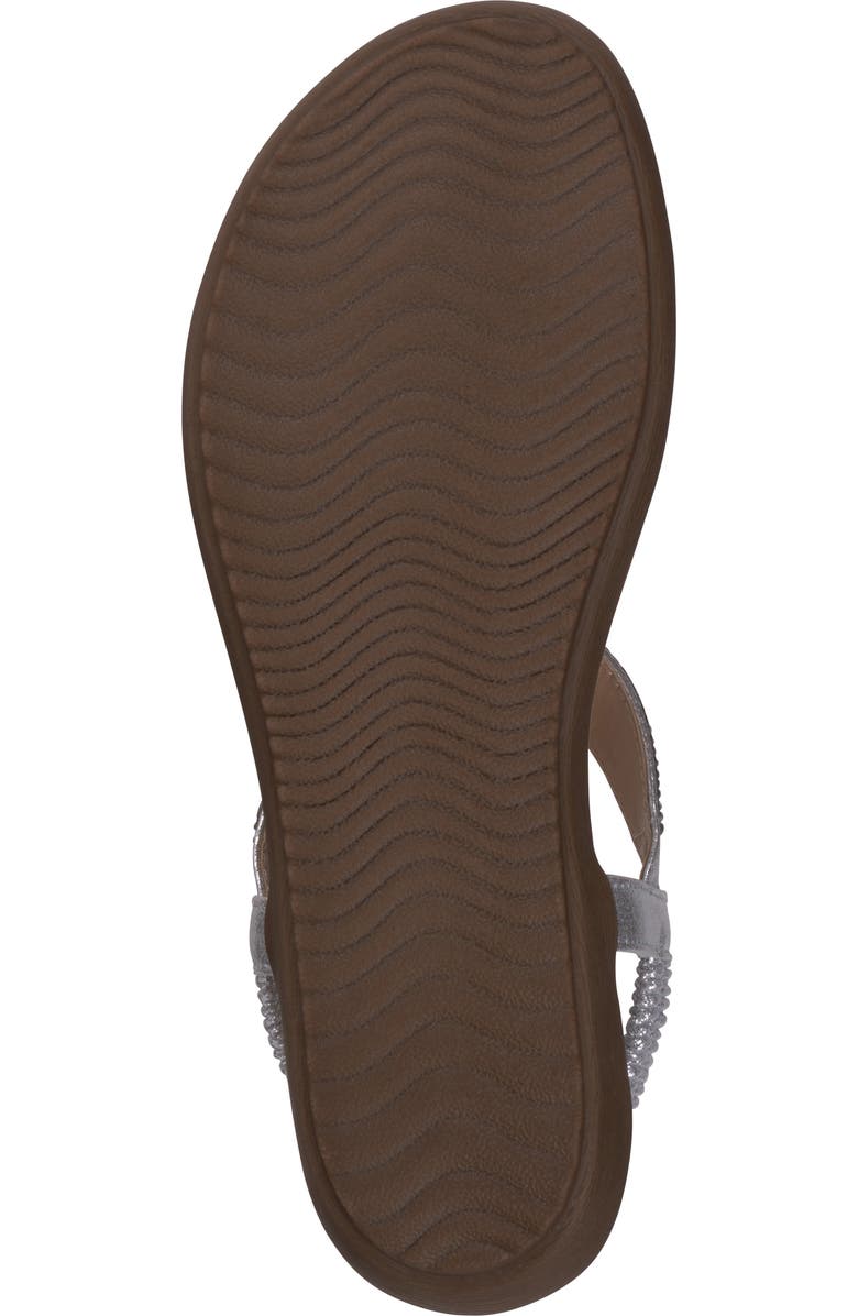 GC SHOES Lori T-Strap Sandal, Alternate, color, Silver