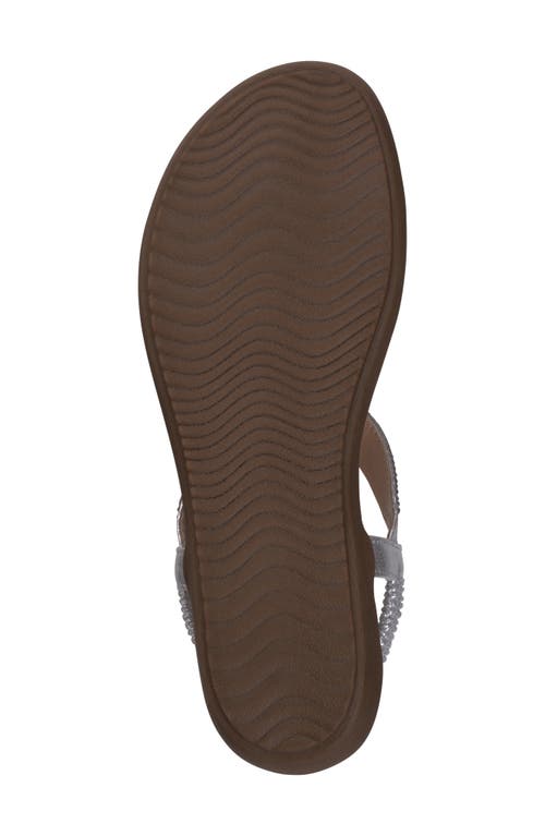 Gc Shoes Lori T-strap Sandal In Silver