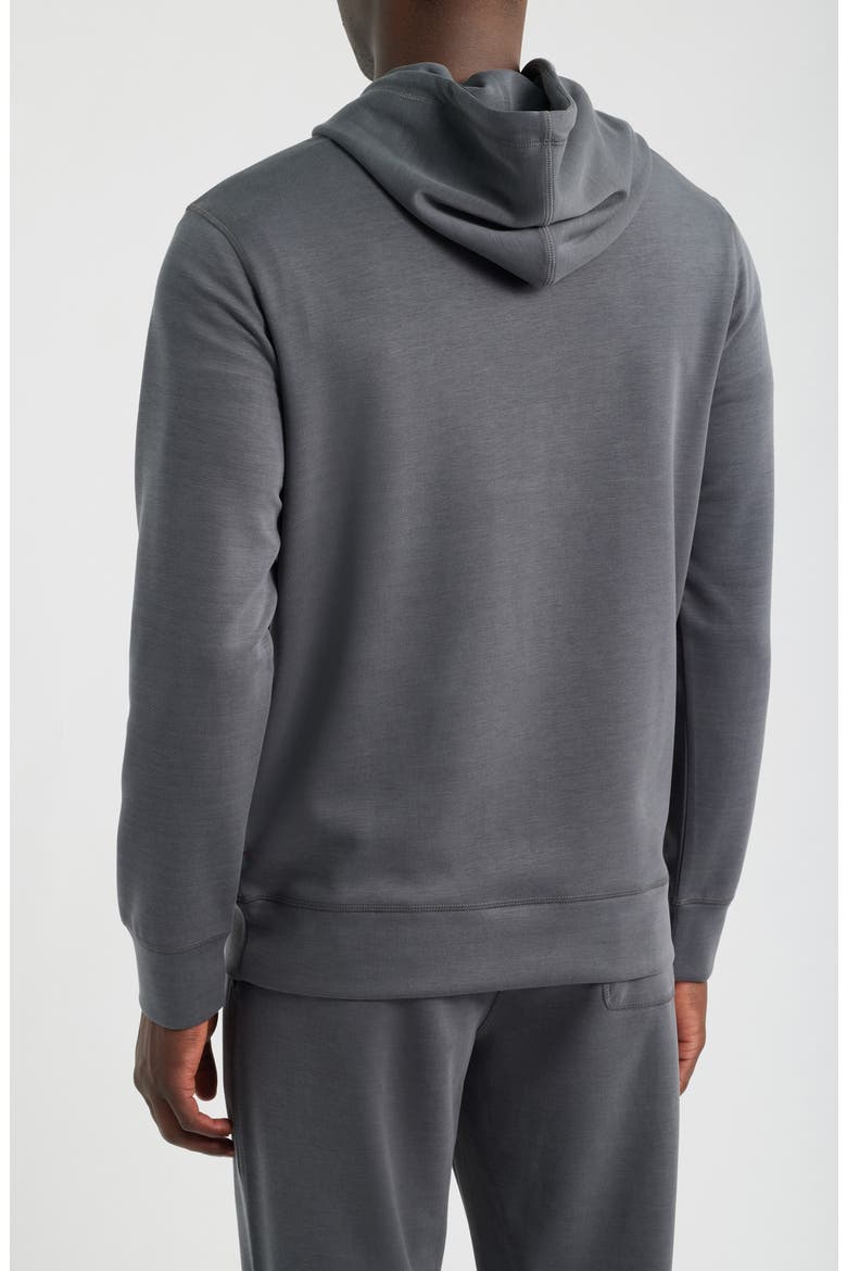 Drawstring Hoodie, Alternate, color, CHARCOAL