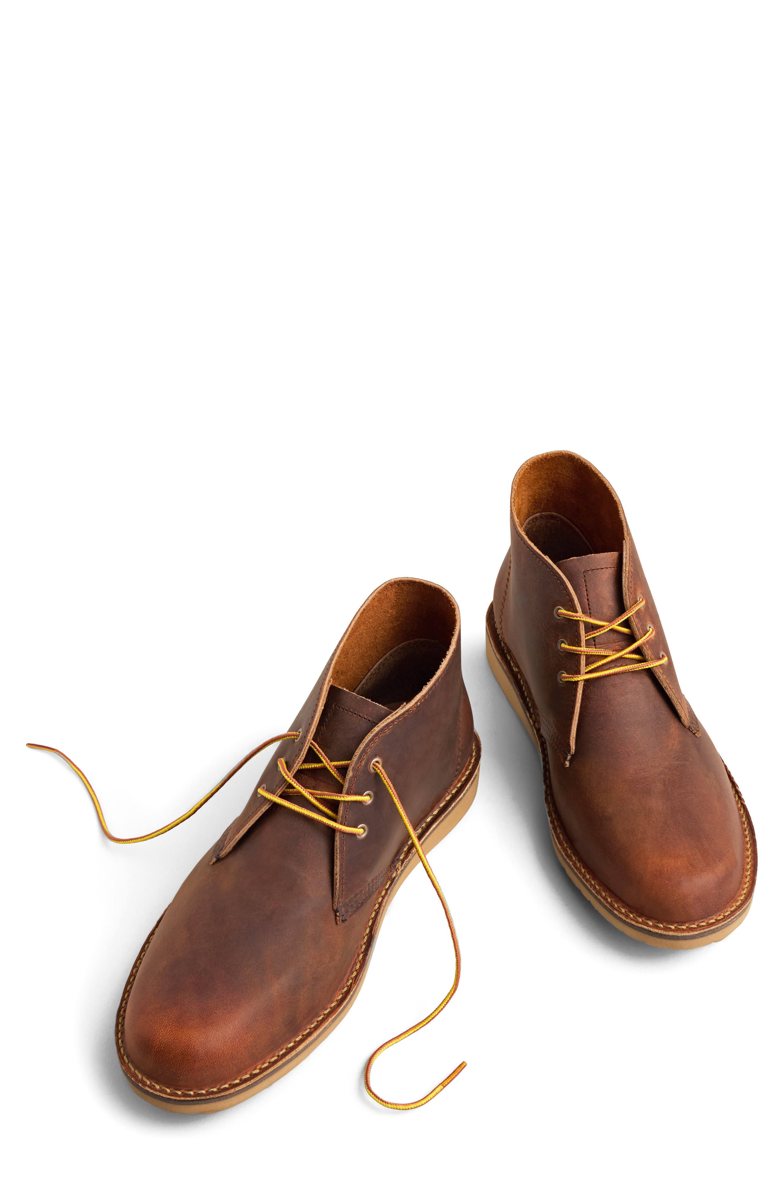 Red Wing Weekend Chukka Boot, Alternate, color, Copper Rough And Tough
