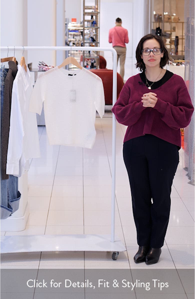 Fusionana Short Sleeve Sweater, sales video thumbnail