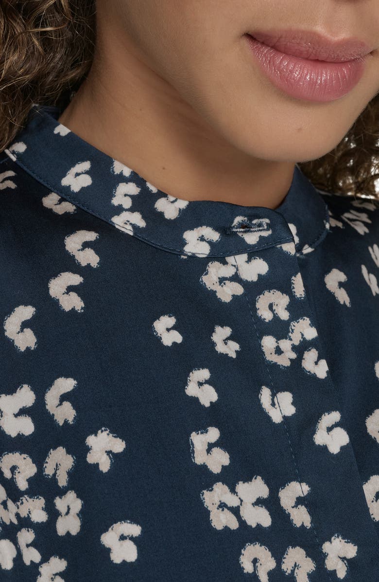 Calvin Klein Floral Sleeveless Shirtdress, Alternate, color,