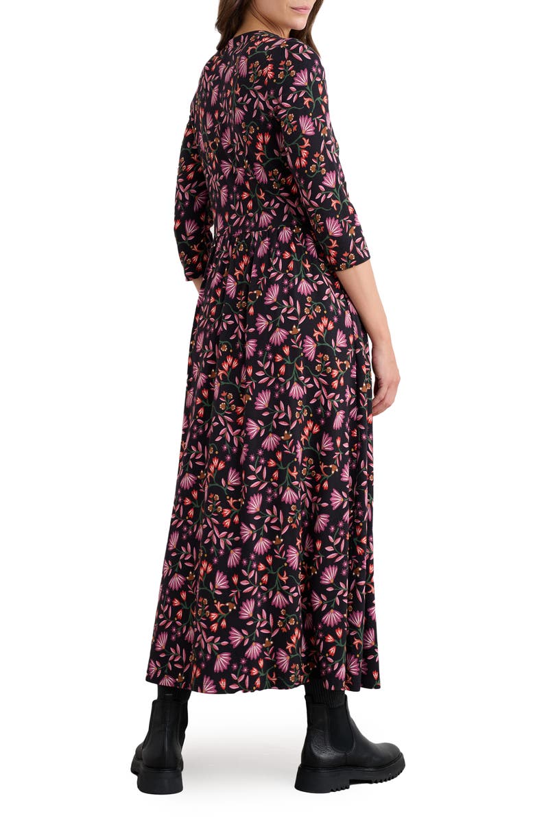 Seasalt Cornwall Emily Floral Print Maxi Dress, Alternate, color, 