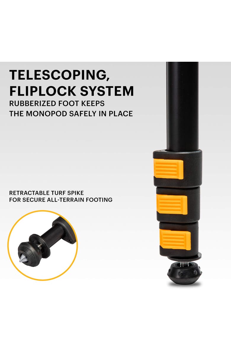 Kodak PhotoGear 72-inch Portable Camera Monopod, Alternate, color, Black