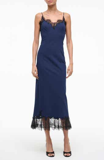 STAUD Nadia Lace Minidress