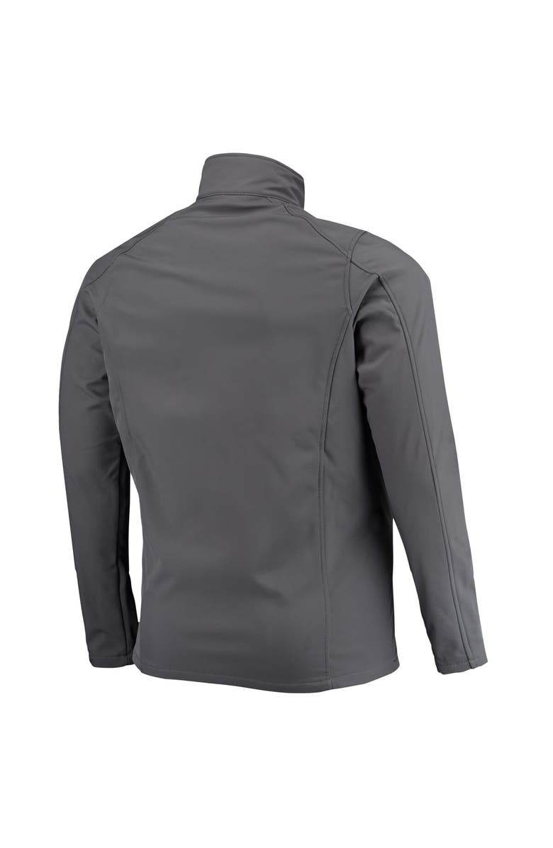 DUNBROOKE Men's Dunbrooke Pewter Tampa Bay Buccaneers Big & Tall Sonoma Softshell Full-Zip Jacket, Alternate, color, Pewter