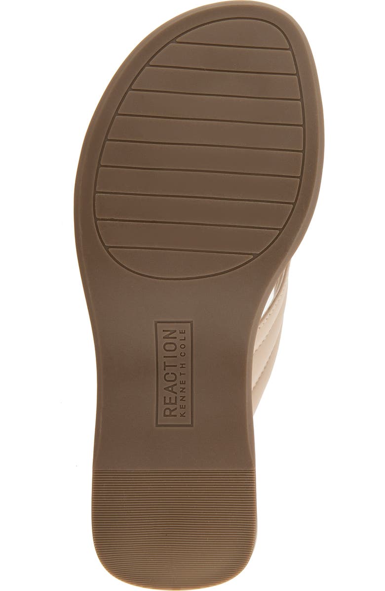 Reaction Kenneth Cole Rixton Platform Wedge Thong Sandal, Alternate, color, Smoke Grey