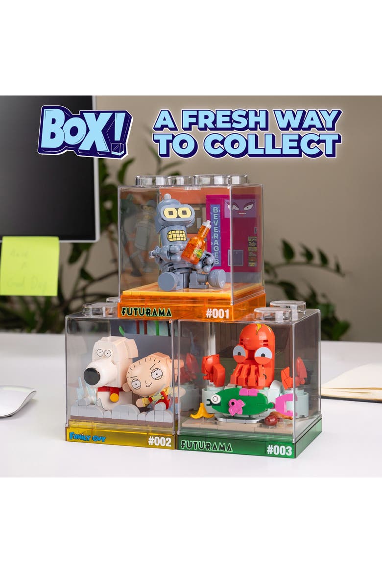 Family Guy Stewie and Brian BOX! #002 Building Set, Alternate, color, None
