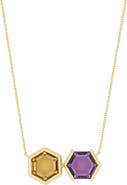 Bony Levy 14K Gold Amethyst Pendant Necklace