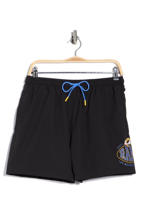 x NFL Los Angeles Rams Drawstring Swim Trunks