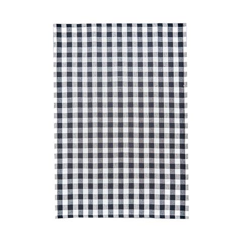 Ashford Black Woven Kitchen Towel
