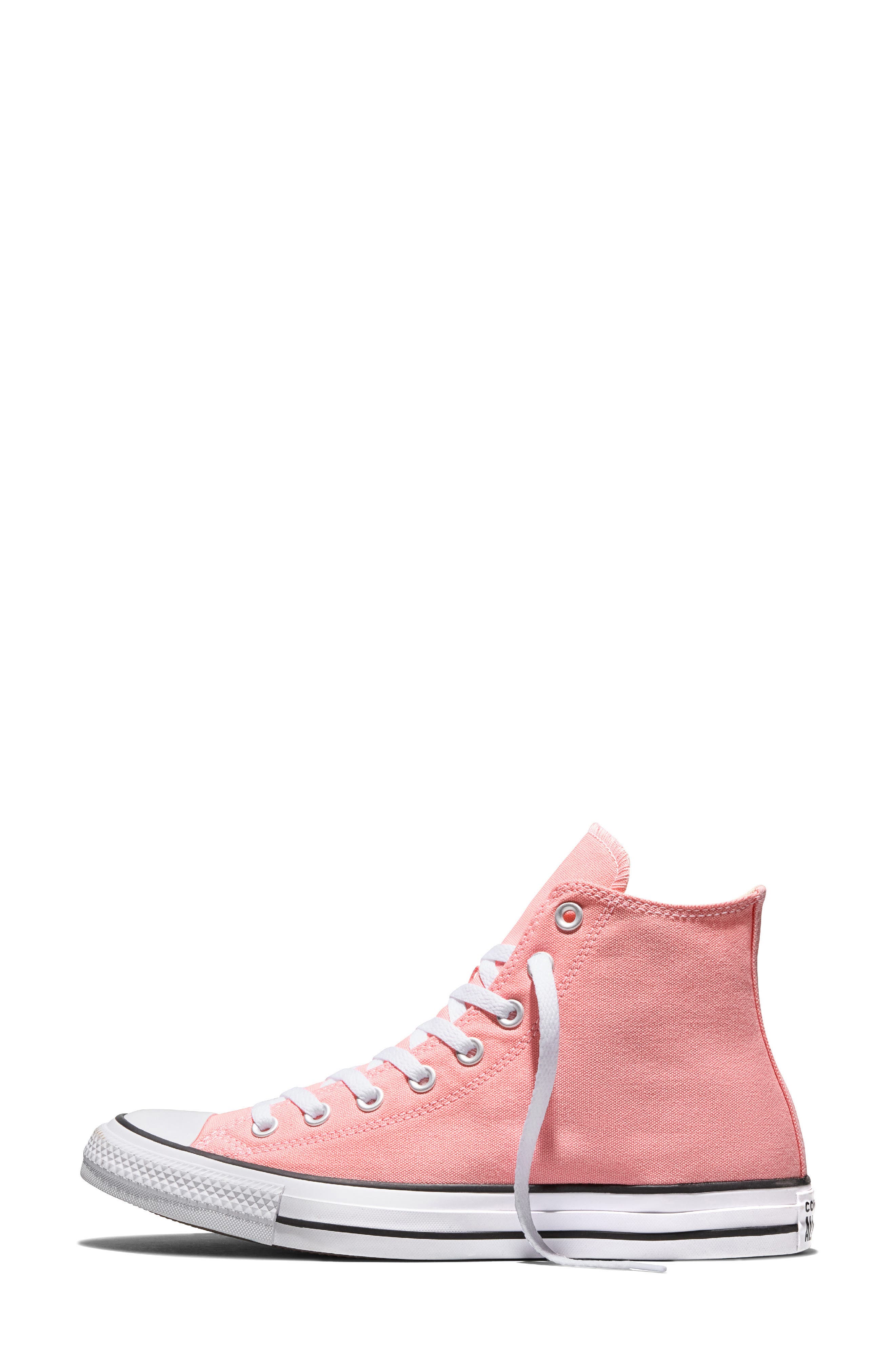 Chuck Taylor All Star High Top Sneaker, Alternate, color, OK BLOOMER