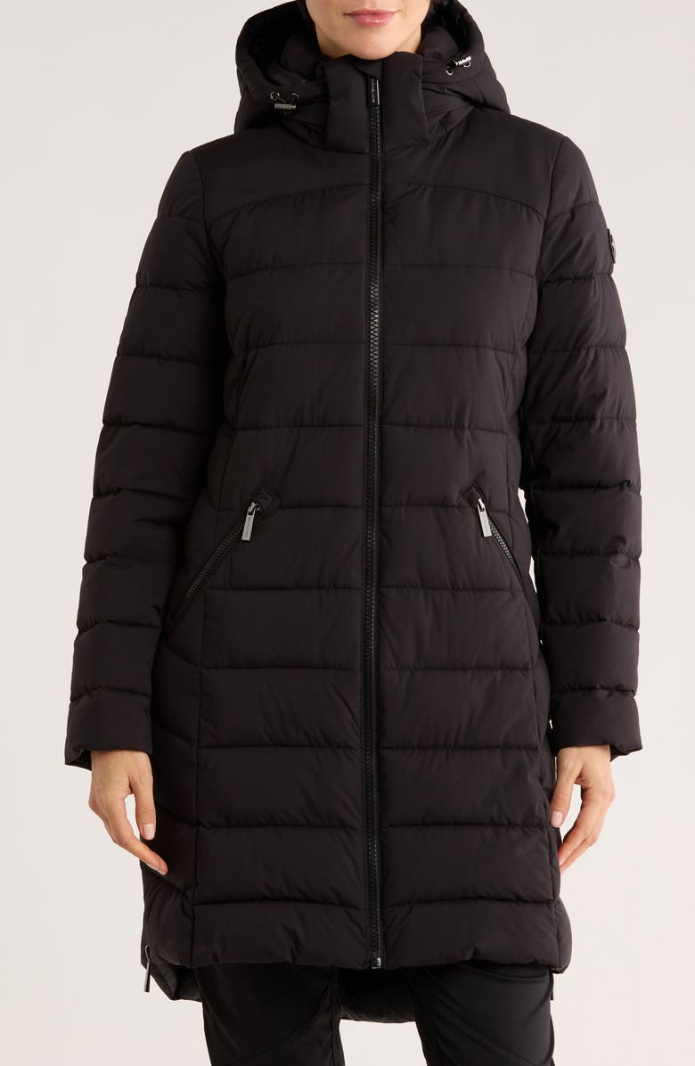 Packable Hooded 400 Fill Power Quilted Puffer Jacket