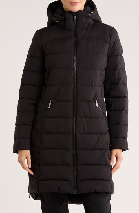 Packable Hooded 400 Fill Power Quilted Puffer Jacket