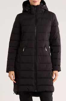 Michael Kors Packable Hooded 400 Fill Power Quilted Puffer Jacket