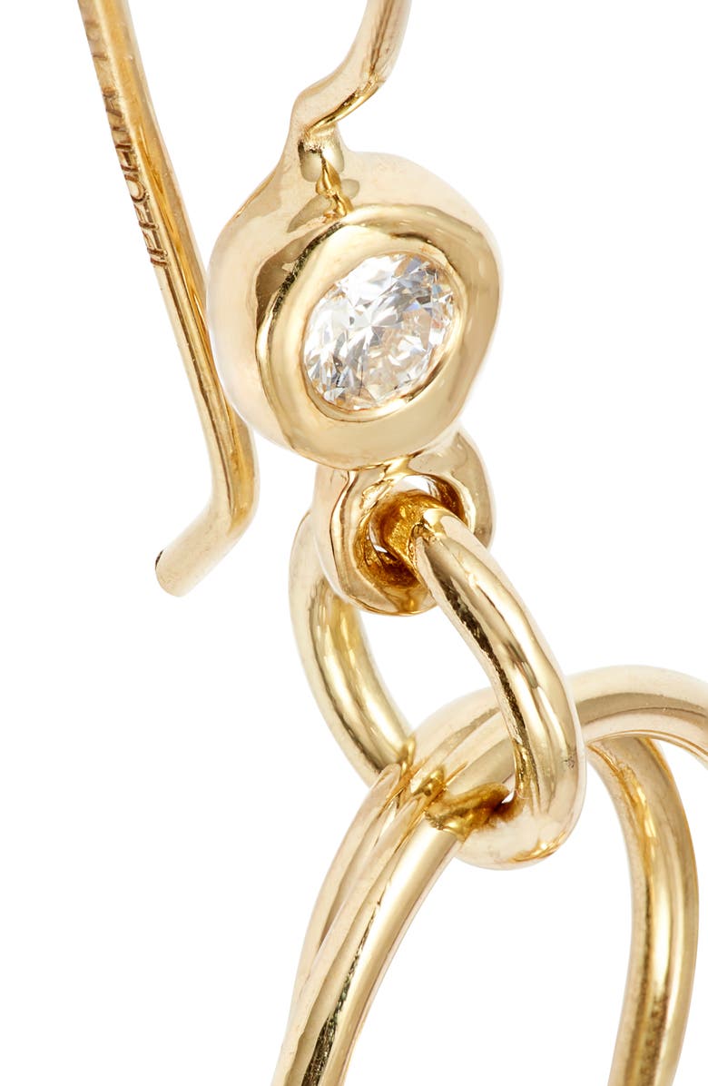 Ippolita Classico Mini Jet Set 18K Gold Earrings, Alternate, color, 