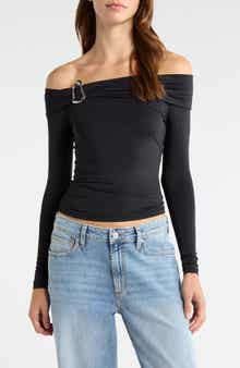 Lannie Hardware Off the Shoulder Top