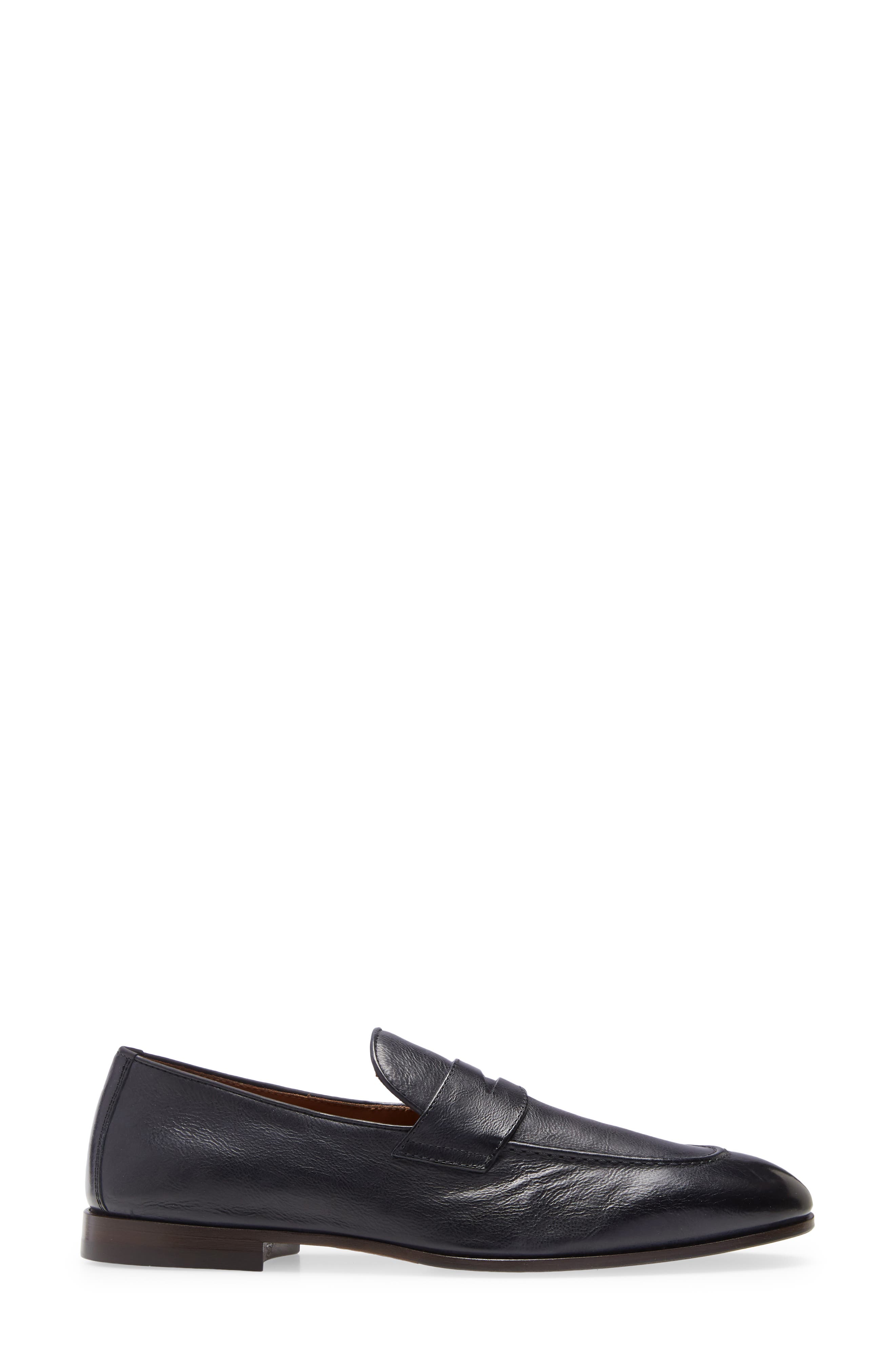 Flex Sole Penny Loafer, Alternate, color, BLUE