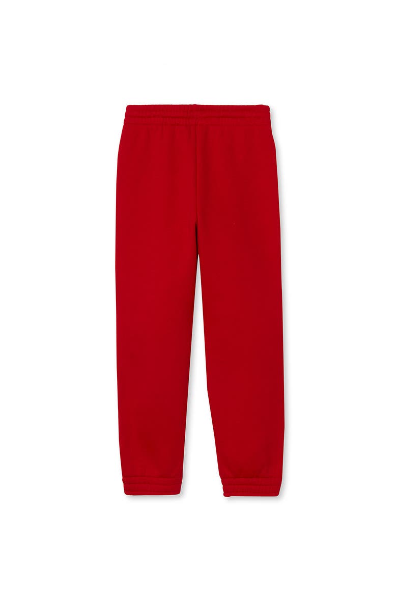 Kids Husky Fleece Jogger Pants, Alternate, color, Bright Red