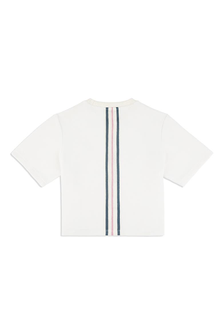 Adele Velour T-Shirt, Alternate, color, GARDENIA
