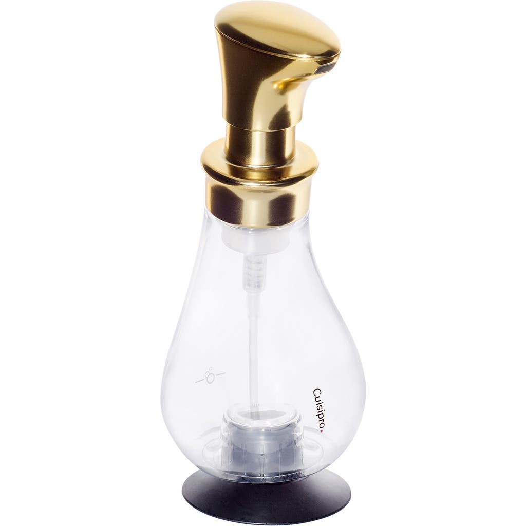 Cuisipro Foam Pump Soap Dispenser In Gold