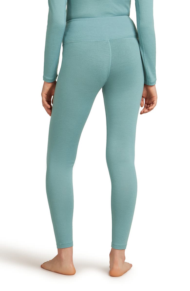 Icebreaker Merino Wool 260 Tech Leggings, Alternate, color, Hydro