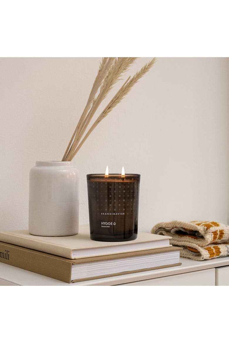 HYGGE 2-wick Scented Candle 350g, Alternate, color, Camel Brown