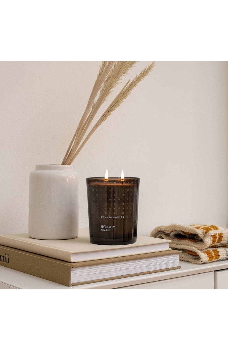 SKANDINAVISK HYGGE 2-wick Scented Candle 350g, Alternate, color, Camel Brown