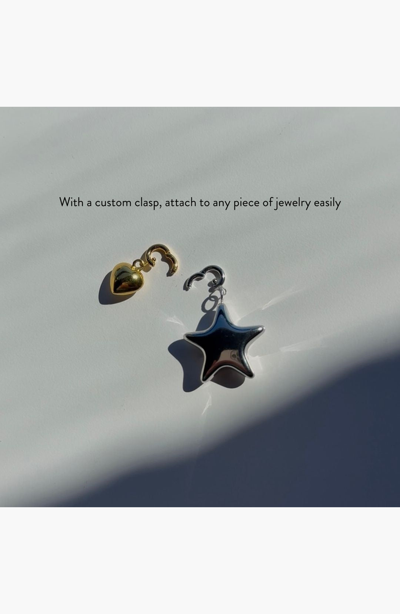 Nickel & Suede Soda Cup Charm, Alternate, color, Yellow Gold