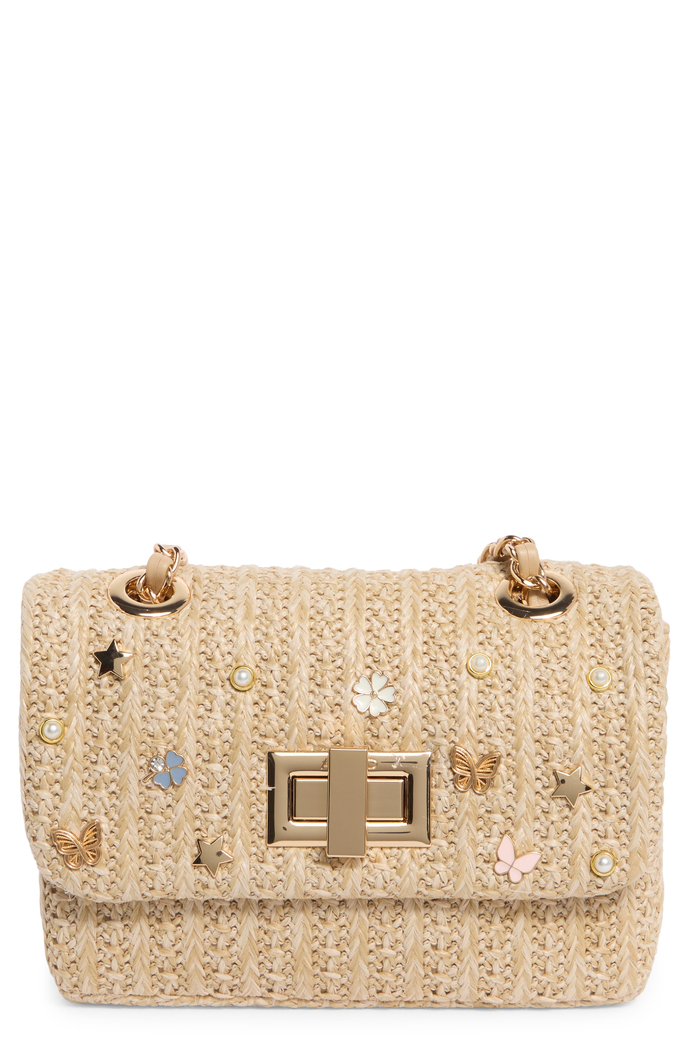 ALDO Etidan Crossbody Bag, Main, color, Natural