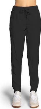 KYODAN Drawstring Waist Nylon Joggers