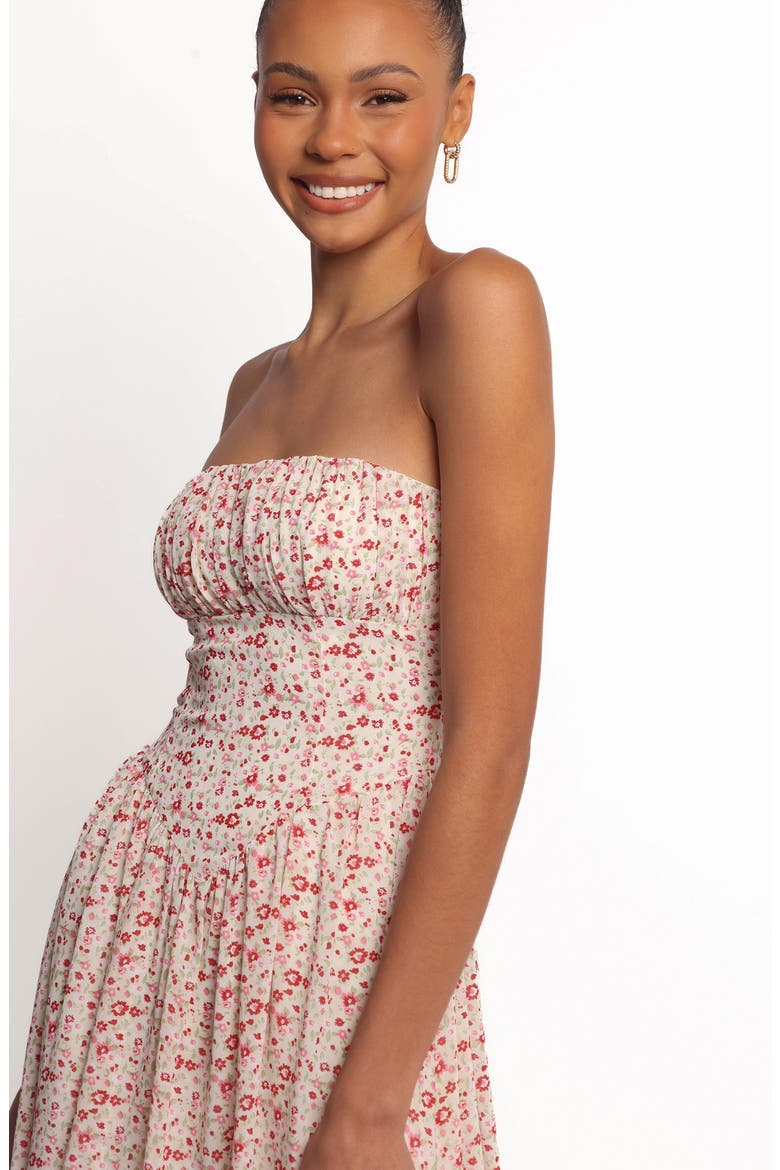 Jody Strapless Maxi Dress, Alternate, color, FLORAL
