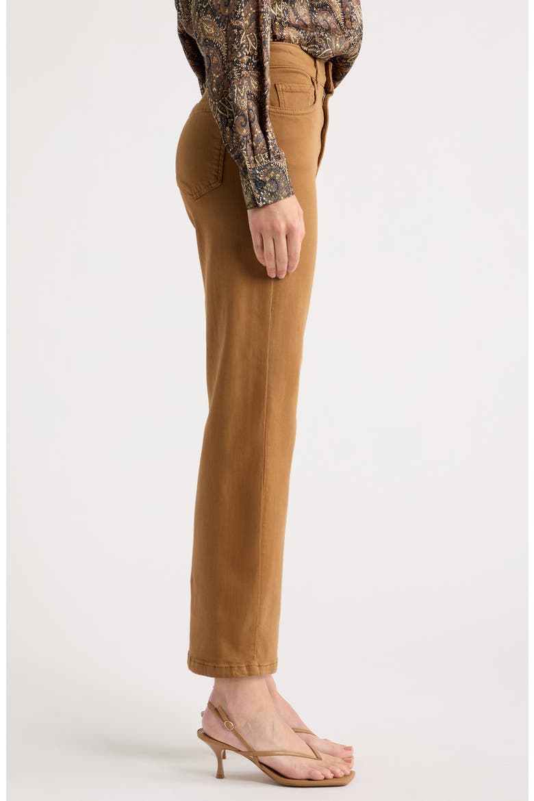 Fuxia Wide Leg Pants, Alternate, color, TOBACCO BROWN