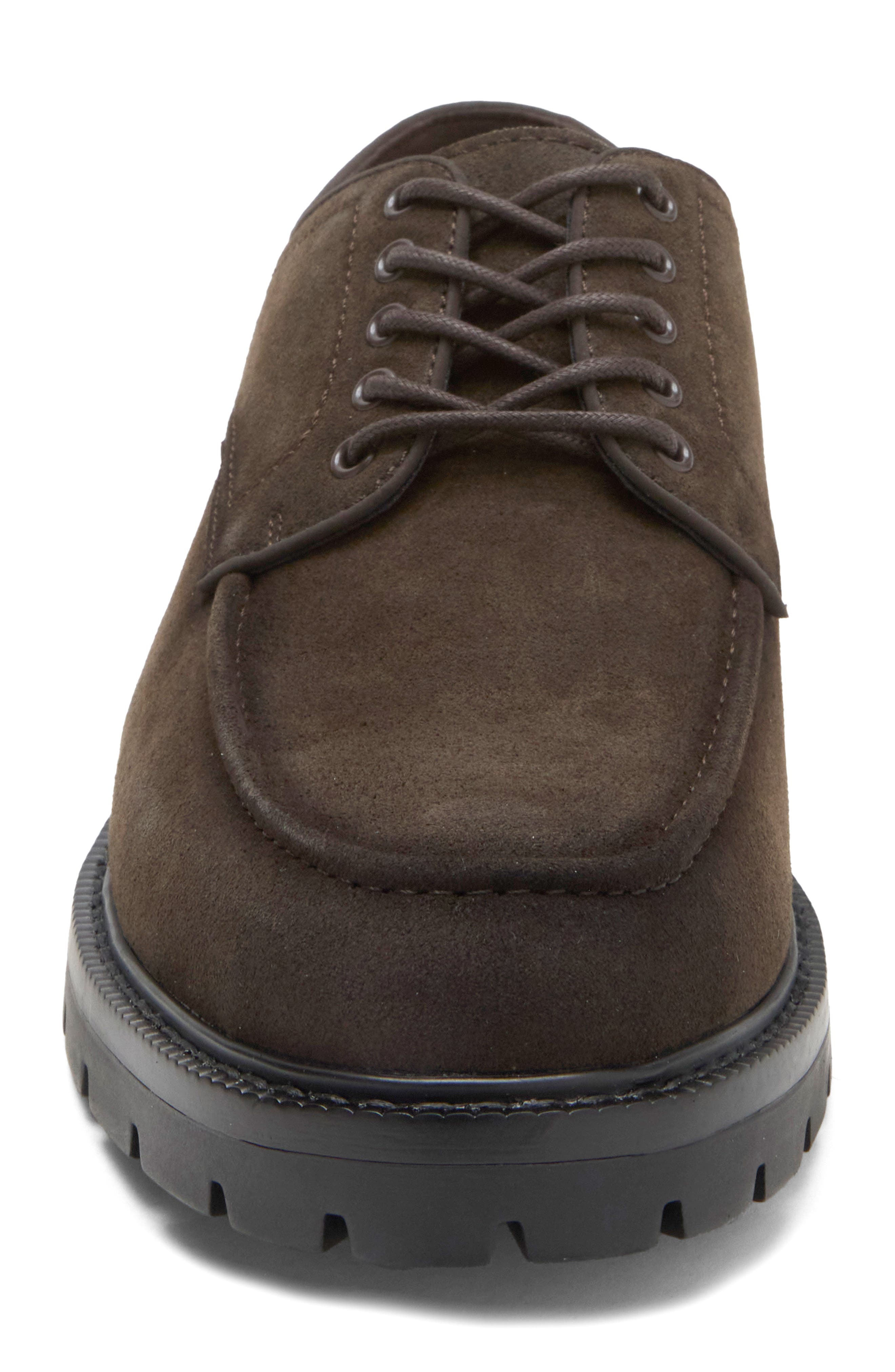 Dawood Moc Toe Derby, Alternate, color, BROWN CHICORY