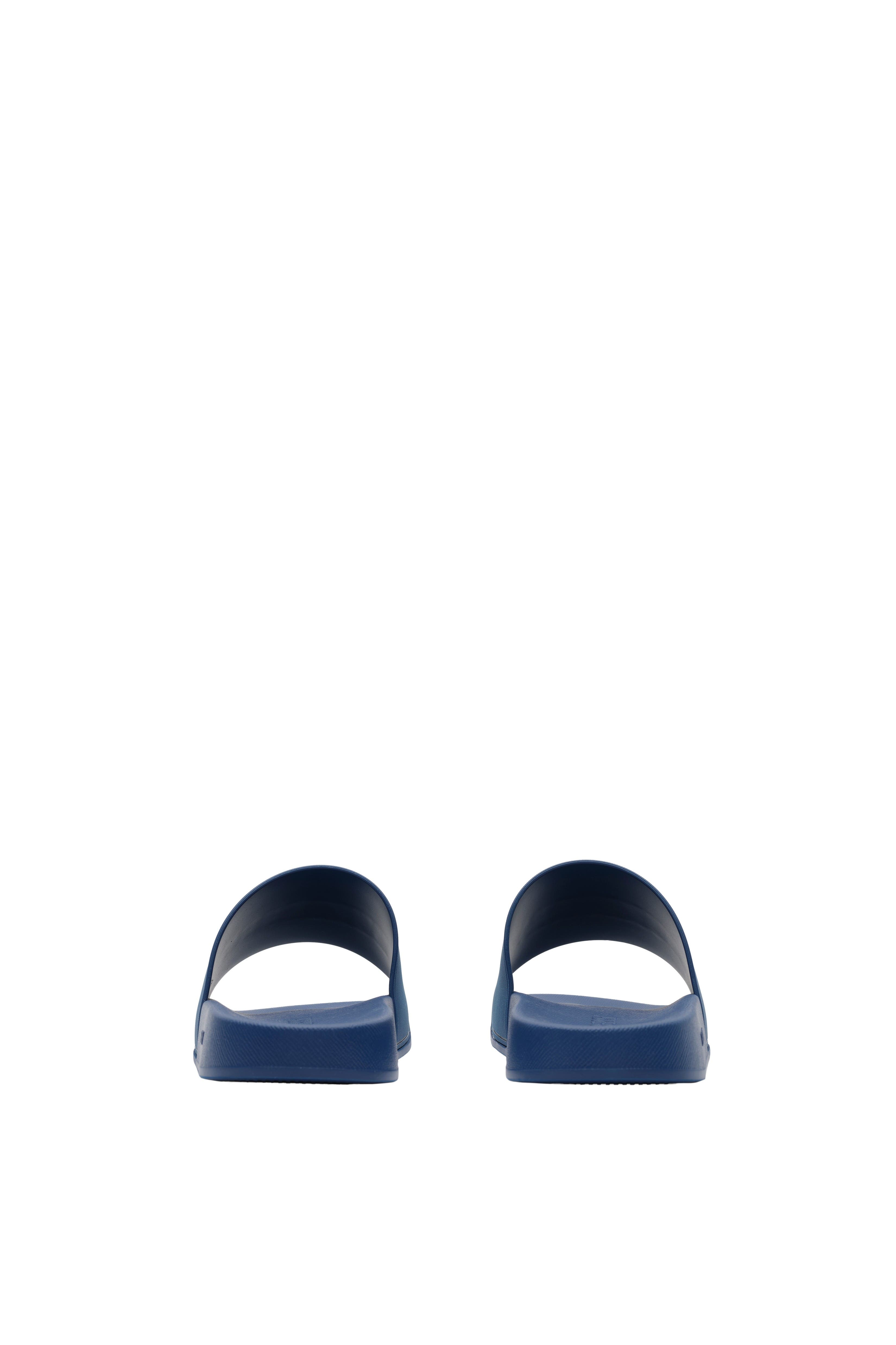 Logo Slides, Alternate, color, Navy/cornflower blue