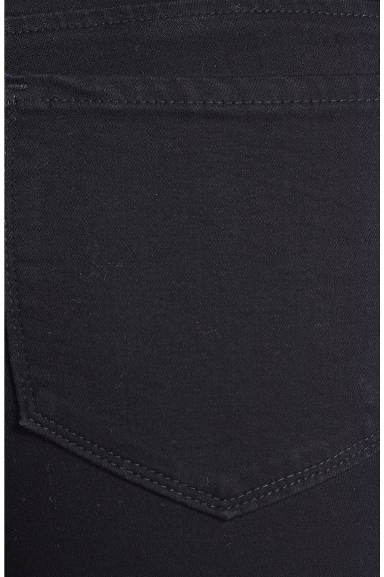 Alina Stretch Ankle Jeans, Alternate, color, BLACK